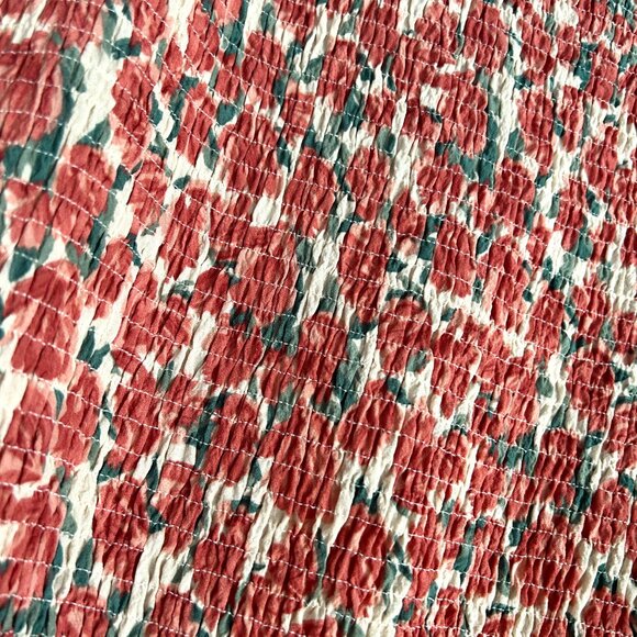 Baltic Born Floral Midi Dress - Pink and Green - Picture 6 of 13